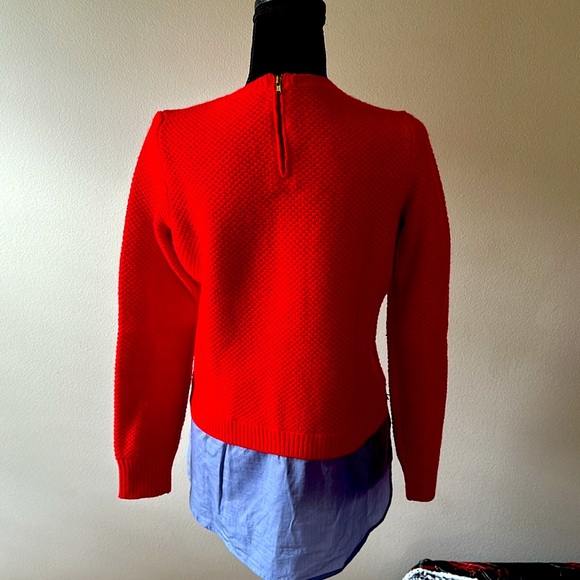 J Crew Red sweater - Picture 2 of 3